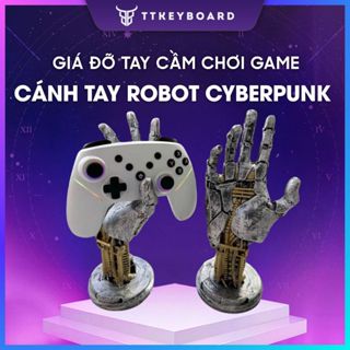 [Hỏa Tốc] Giá Đỡ Tai Nghe, Tay Cầm  Chơi Game PS4 PS5 XBOX | Cánh Tay Robot Cyberpunk | TTKeyboard