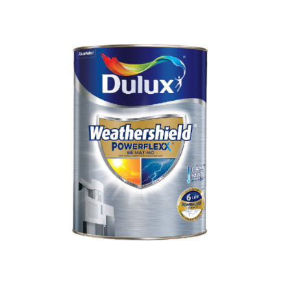 Sơn Ngoại Thất DULUX WEATHERSHIELD  POWERFLEXX Bề Mặt Mờ