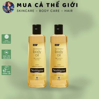  Dầu dưỡng thể Neutrogena Body Oil Light Sesame Formula 250ml của Úc 