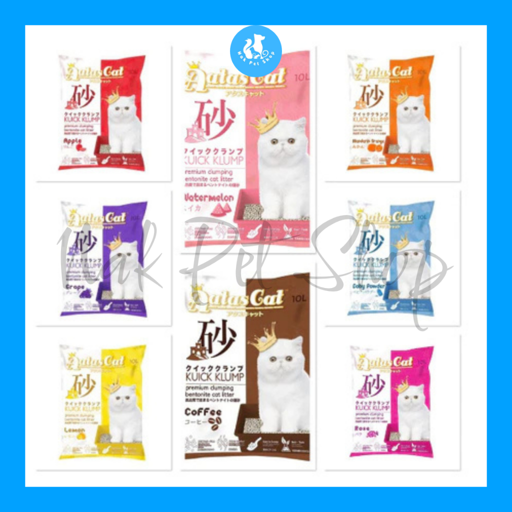 Cát Vệ Sinh Cho Mèo Aatas Cat 10L