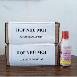  Combo bộ sản phẩm diệt mối tận gốc gồm 2 hộp nhử mối và 1 lọ thuốc diệt lây nhiễm PMC 90 