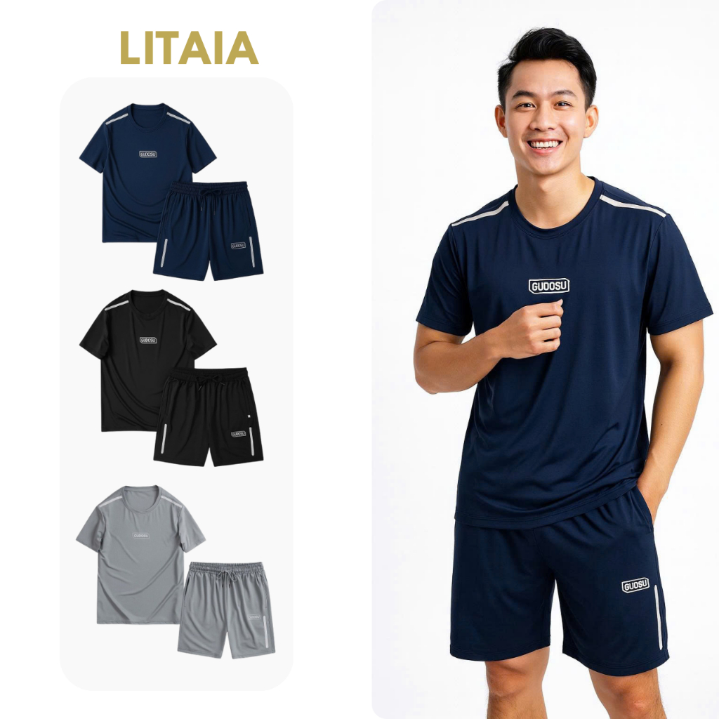 Đồ Bộ Nam Thun Lạnh Coolmax co giãn 4 chiều mặc nhà, tập thể dục, chơi thể thao, tập gym vận động thoải mái