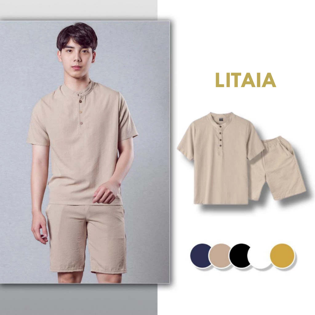 Đồ bộ quần áo đũi nam chất vải đũi thái loại dày đẹp hàng hot trend