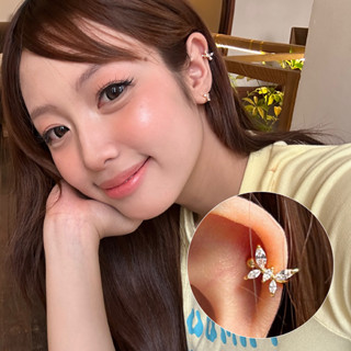  Khuyên kẹp tai bạc thanh thoát – SILVER EARCUFF COCKSTOCK COLLECTION 