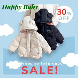  #33- Áo khoác phao giữ ấm cho bé – mặc mùa đông – siêu nhẹ ấm – bé trai bé gái size 6–40kg 