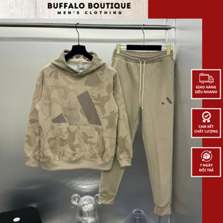  Bộ Quần Áo Nam Mùa Đông Dattt Be Loang Siêu Đẹp - Bộ Hoodie Nam Dattt Phối Vân Loang Siêu Chất 