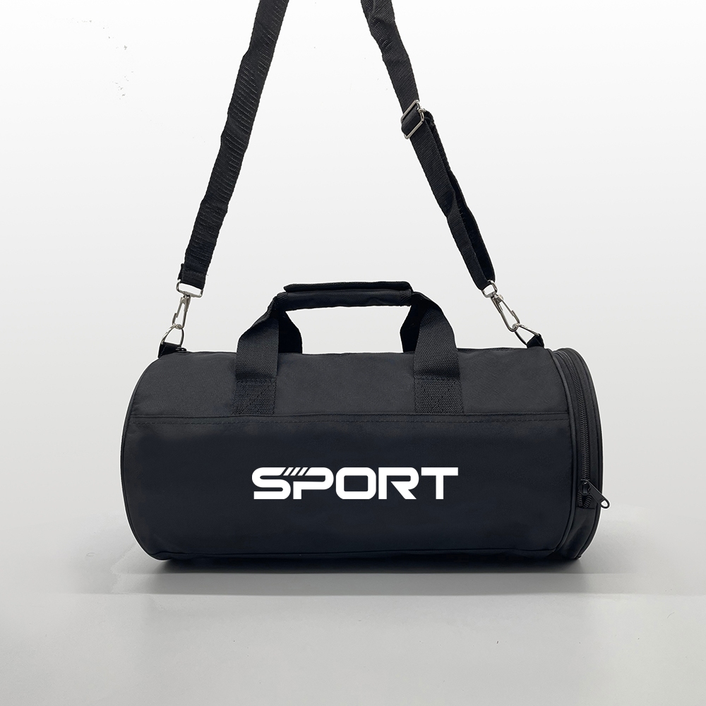 Túi thể thao nam nữ, Túi trống tập gym đá bóng nhỏ gọn, đựng đồ tập quần áo có ngăn để giày