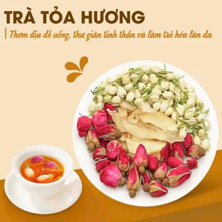 Set 30 Gói Trà Hoa Thảo Mộc Tỏa Hương Thơm Cơ Thể Hoa Hồng Ngọc Trúc Hoa Nhài NAC Herbs Đẹp Da Thanh Lọc Cơ thể Ngủ Ngon