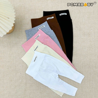  Quần Legging Dài Cho Bé Quần Legging Bé Gái Quần Dài Cho Bé Vải Bozip Co Giãn 4 Chiều Pomababy 