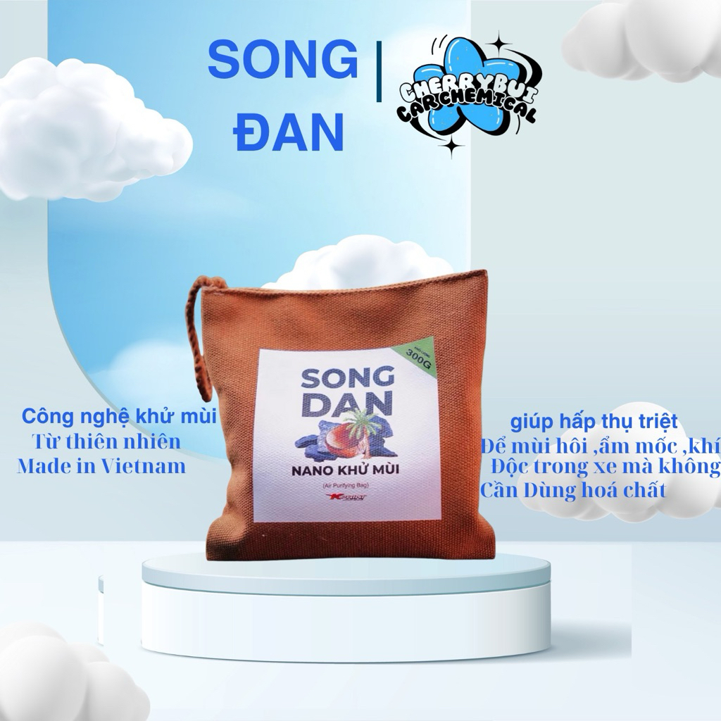 Túi Nano Khử Mùi SONG ĐAN 300g