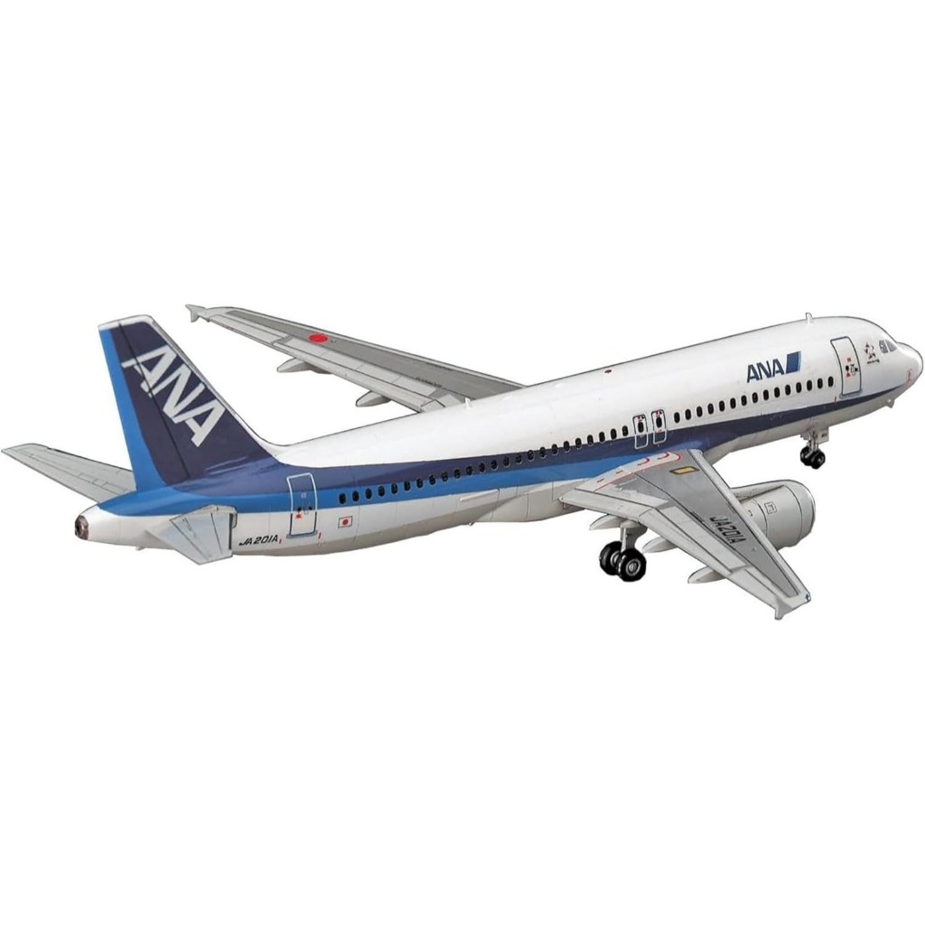 Hasegawa 1/200 ANA Airbus A320 Plastic Model 32
