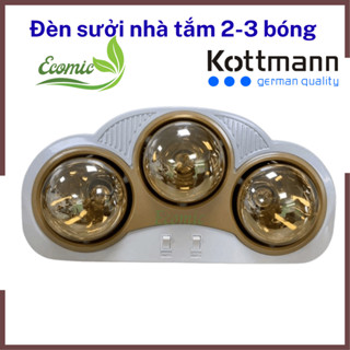  Đèn sưởi nhà tắm 2,3 bóng  đèn sưởi nhà tắm kottmann  đèn sưởi nhà tắm 