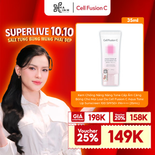 [VHL x Cell Fusion C] Kem Chống Nắng Nâng Tone Cấp Ẩm Căng Bóng Cell Fusion C Aqua Tone Up Sunscreen