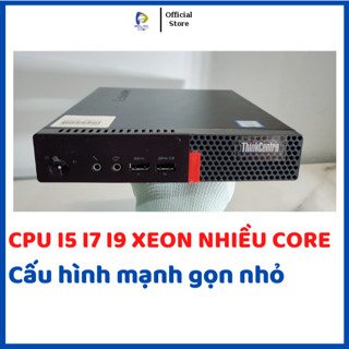 Máy tính mini pc Lenovo M710Q/M910Q CPU I9 9980HK ES 8X16/I7 9850H ES 6X12/i7 8750H ES Máy tính bộ Nhỏ gọn văn phòng