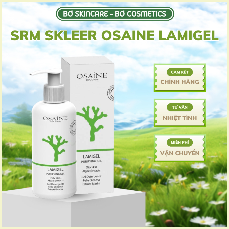 [CHÍNH HÃNG] Sữa Rửa Mặt Osaine Lamigel 150ml - SRM Dành Cho Da Dầu Mụn