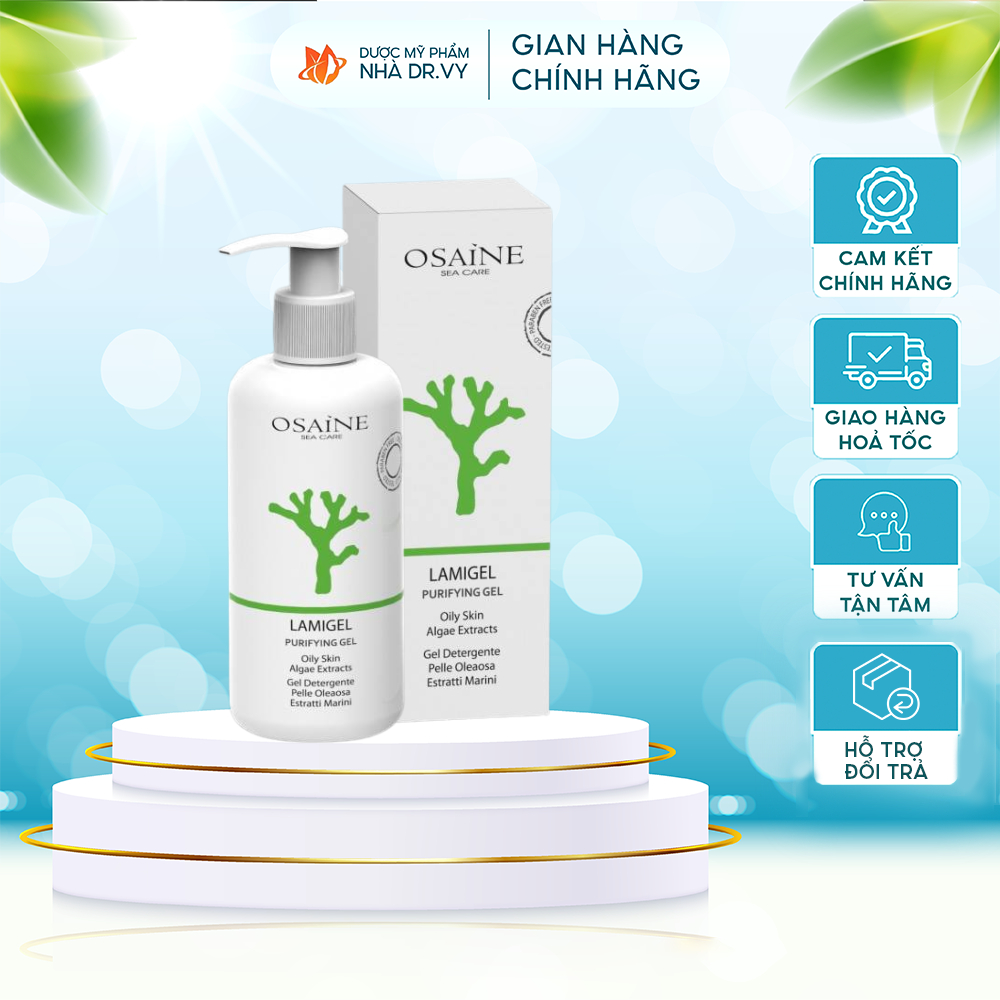 [CHÍNH HÃNG- TEM PHỤ] Sữa Rửa Mặt Osaine Lamigel Purifying Cleanser 150ml - SRM Dành Cho Da Dầu Mụn