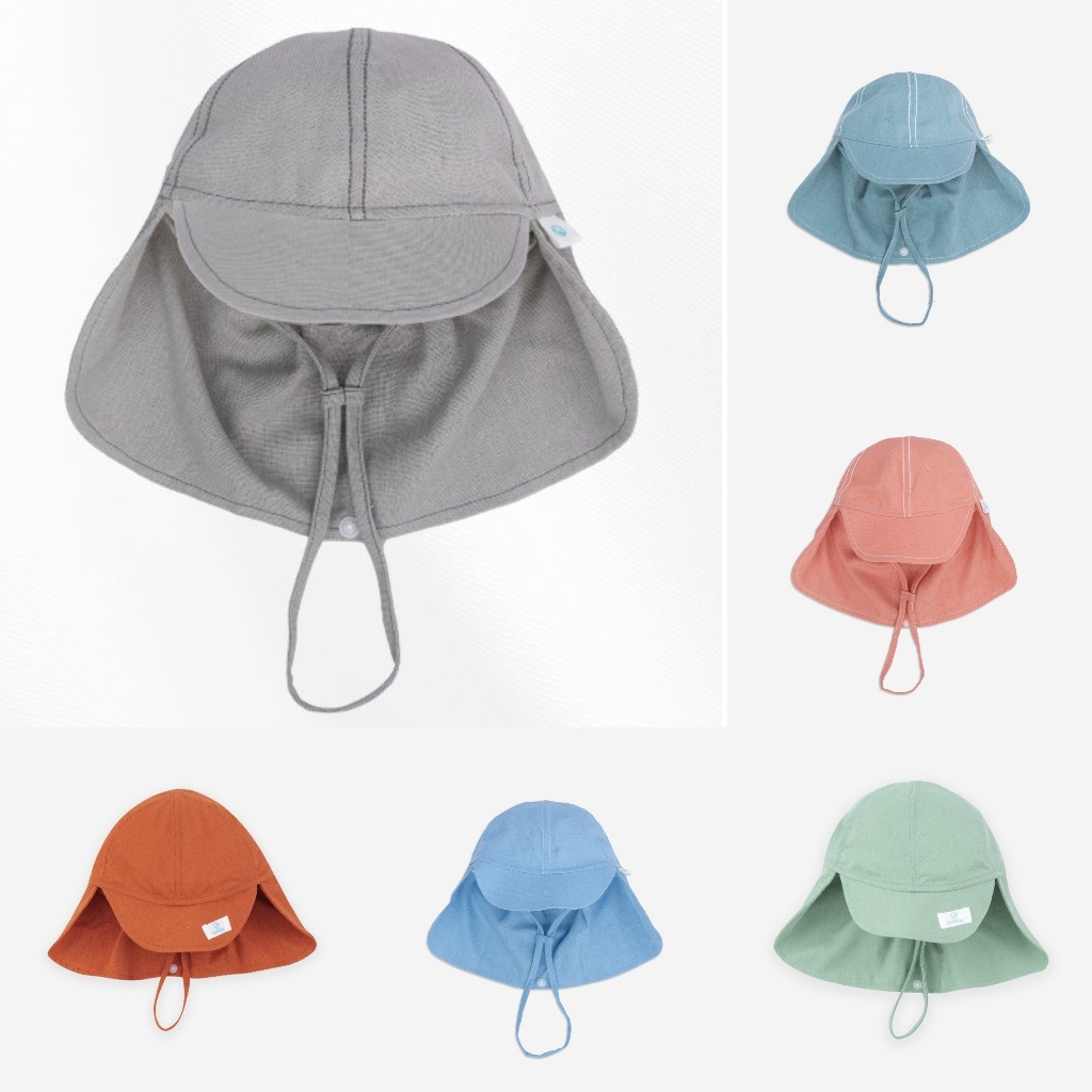 BuBaby (6M-5Y) Mũ Che Gáy Akachan BuBaby - Phụ kiện chính hãng BUBABY- BF45.B