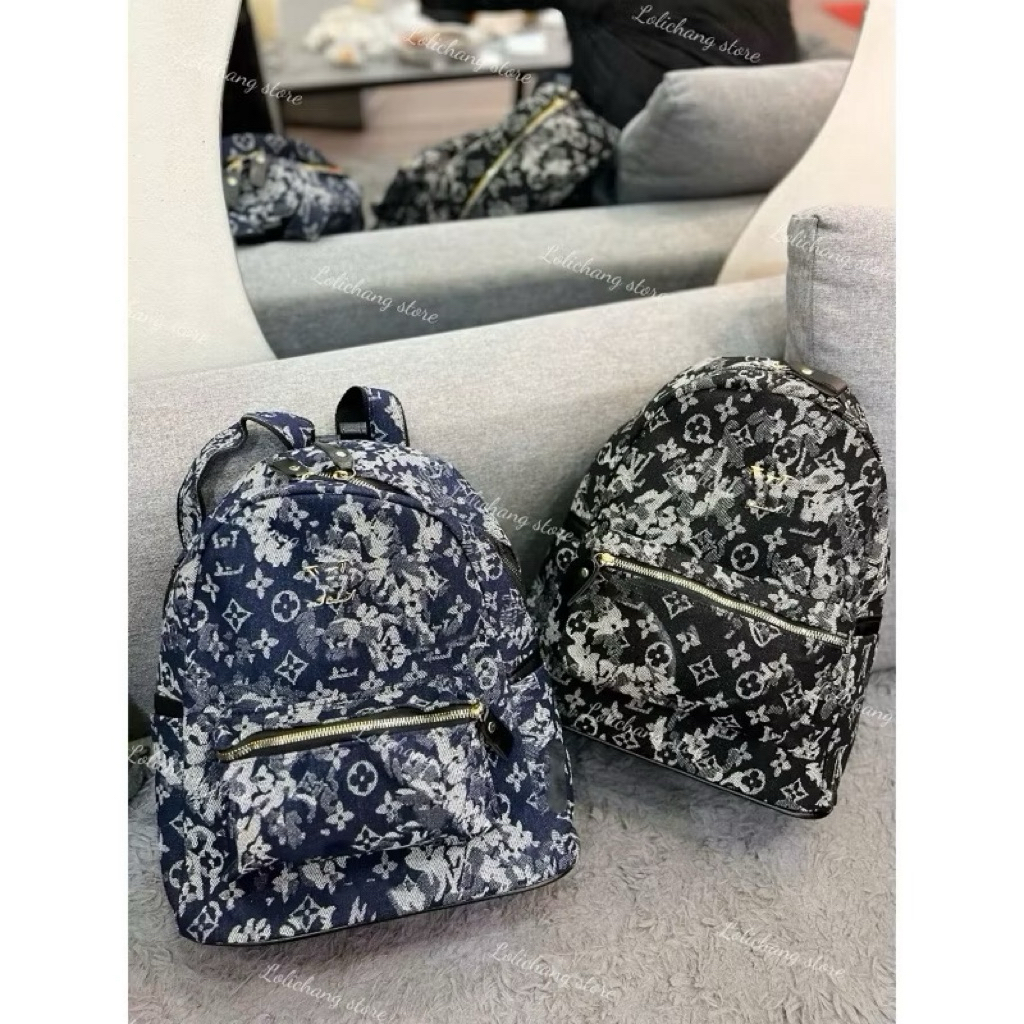 Balo Da Hoạ Tiết Loang Size 40 Hai Bản Quai Có Thể Đựng Vừa Sách Tiếng Anh To A4 Át Lát .. Thích Hợp Mang Đi Học Đi Làm