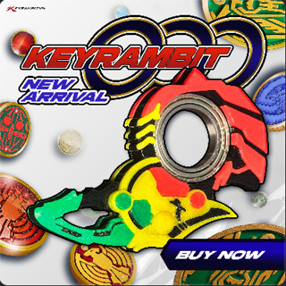   KAMEN RIDER  Keyrambit OOO - Tatoba Combo - Chất Liệu Nhựa In 3D Cao Cấp - Móc Khoá Xả Stress 