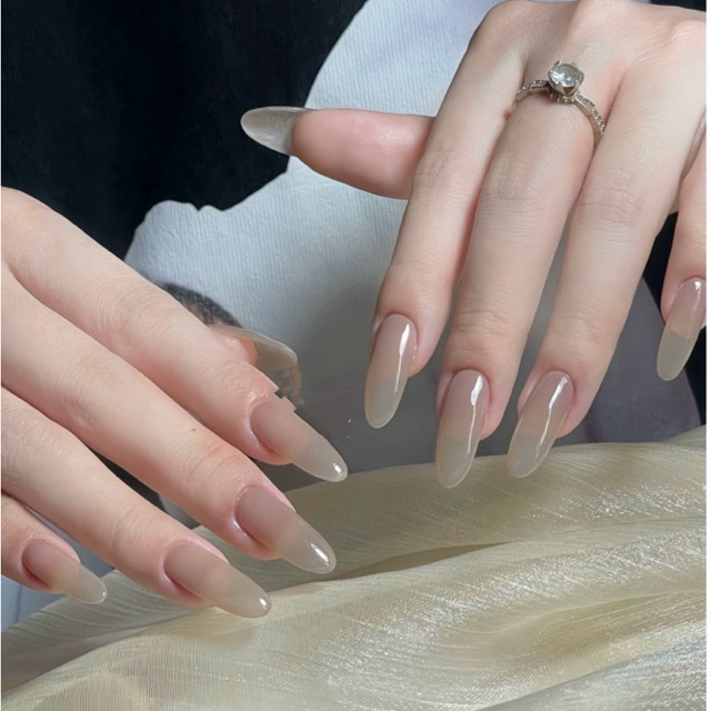 NAIL BOX SƠN GEL THẠCH NÂU TÂY TRƠN NAIL XINH