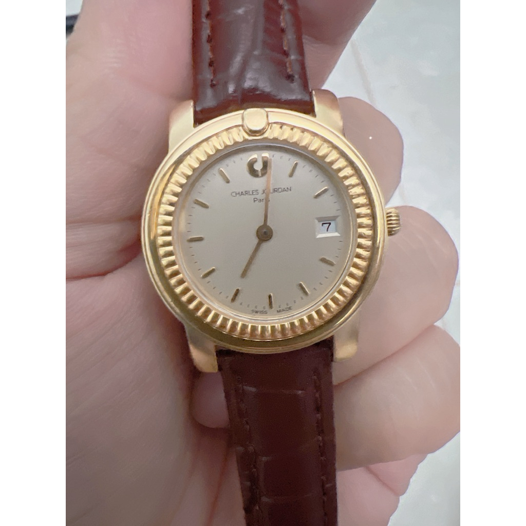 đồng hồ Thụy nữ hiệu charles jourdan Quartz