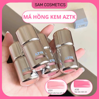   AZTK  Má Hồng Dạng Lỏng  AZTK Đầu Nấm Vỏ Bạc Mới Triệt Sắc Highlight Làm Sáng Khuôn Mặt 5ml 
