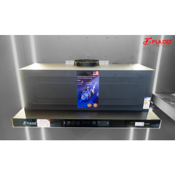 Máy hút mùi FULCO JP350k7 | Cong nghệ nhật bản | Công suất 1500m3/h | Bảo hành 2 năm