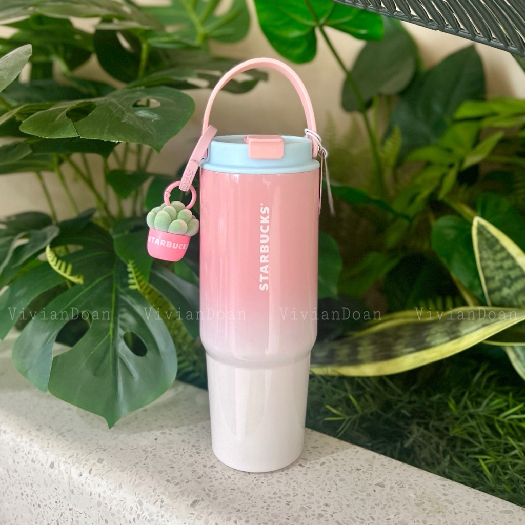 [CÓ SẴN] - [CHÍNH HÃNG] BÌNH GIỮ NHIỆT KÈM TOPPER XƯƠNG RỒNG STARBUCKS CHINA