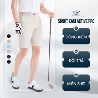 Quần Short Kaki Nam Richard Adam Vải Viscose Co Giãn, Mềm Mại, Thấm Hút, Dáng Thể Thao QS190325