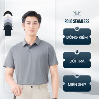 Áo Polo Nam Richard Adam Seamless Không Đường May, Vải Thun Lạnh Mềm Mại, Co Giãn Thoải Mái PL290624