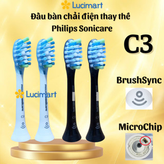  Đầu bàn chải điện thay thế Philips Sonicare C3 Premium Plaque Control 