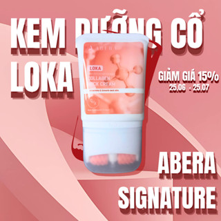   ABERA  Kem Dưỡng Da Cổ Loka Nano Collagen 50ml – Dưỡng Ẩm & Làm Dịu Vùng Cổ Nách Khuỷu Tay 