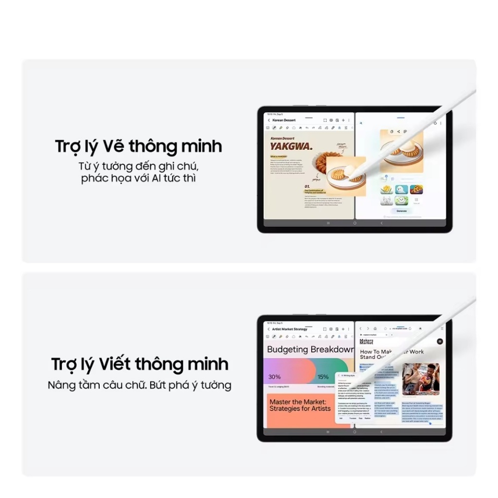 Máy tính bảng Samsung Galaxy Tab S11 128/256GB WIFI/5G - Hàng chính hãng | BigBuy360 - bigbuy360.vn