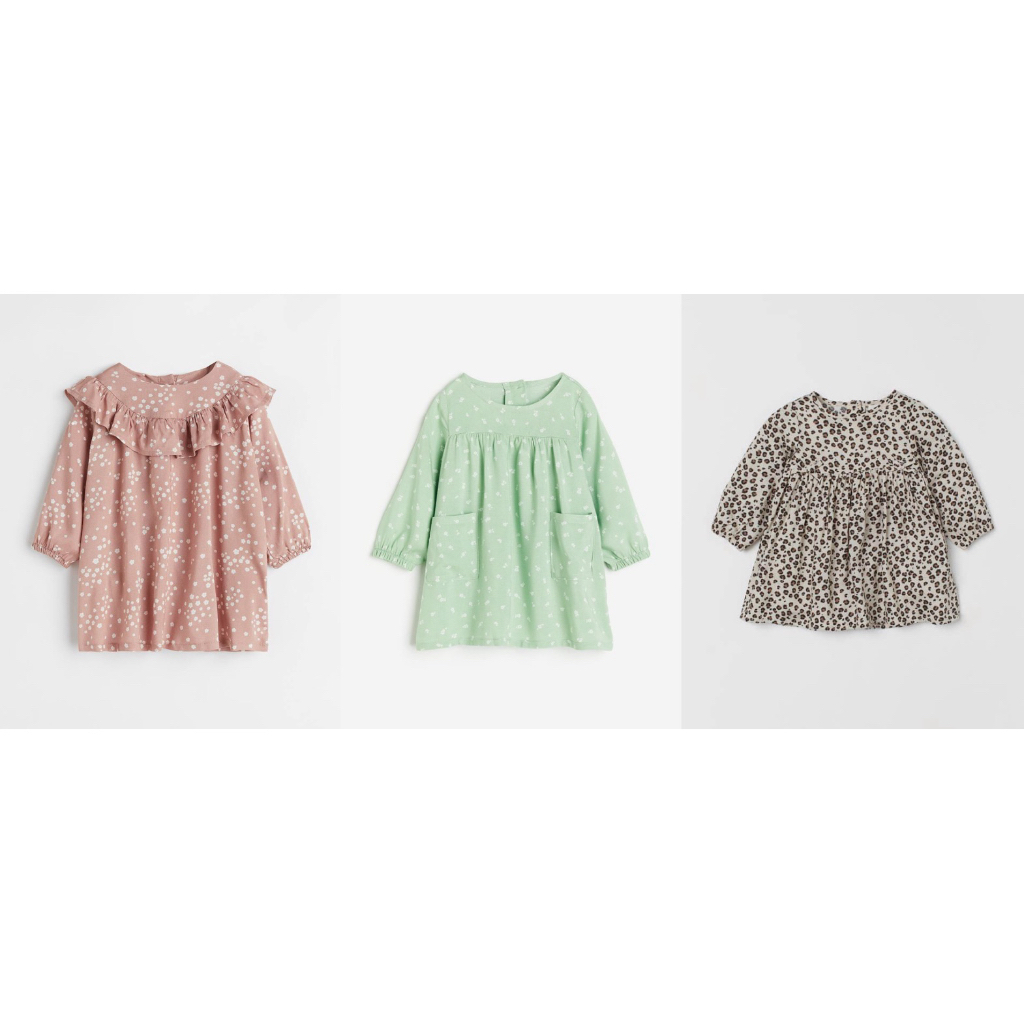 [AUTH]- Váy dài tay HM săn sale chính hãng HM JP/UK/US