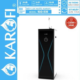 Máy lọc nước Karofi KAQ-D36, 10 Lõi lọc, Mới 2026, BẢO HÀNH CHÍNH HÃNG 3 NĂM