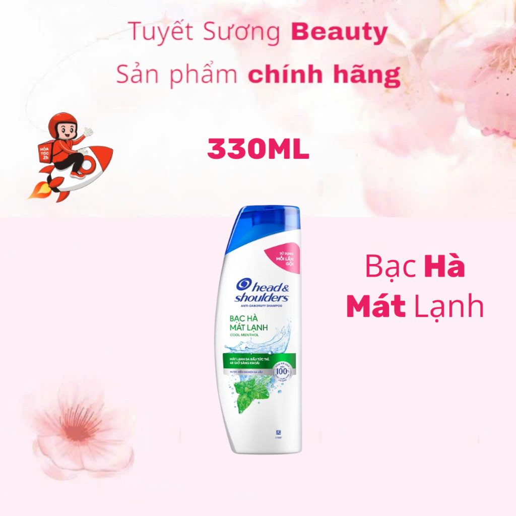 Dầu gội Head&Shoulders 330ML Bạc Hà