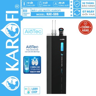  Máy lọc nước nóng lạnh Hydro-ion kiềm Karofi KAE-S86 12 Lõi MỚI 2025 BẢO HÀNH CHÍNH HÃNG 3 NĂM 