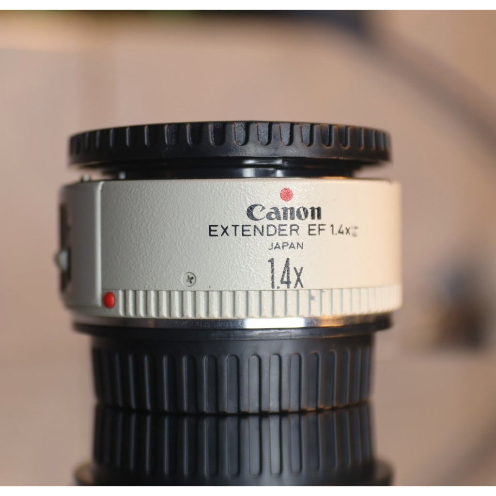canon extender 1.4x I  (Kính đẹp 99,9 % - hoạt động hoàn hảo)