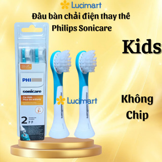  Đầu bàn chải điện thay thế Philips Sonicare Kids cho trẻ em từ 3 tuổi 7 tuổi 