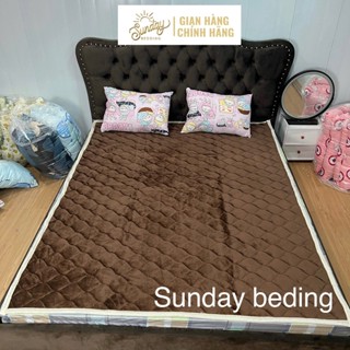  Thảm trải giường lông cừu Yuki 3 lớp nỉ nhung Màu Xu Hướng  thảm nỉ nhung đa năng đủ Kích Thước 