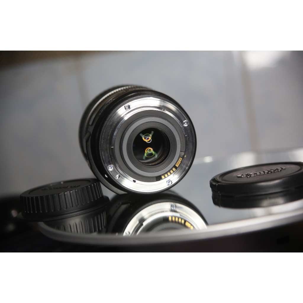 Lens canon ef-s 17-85mm is usm(có lỗi nhỏ - xem trong mô tả) Hữu duyên tìm chủ - Ống kính Canon EF