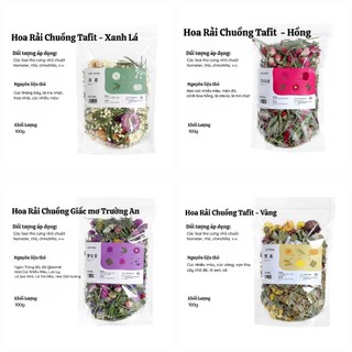 Hoa rải chuồng Tafit Tận hưởng hương thơm trong ngôi nhà nhỏ của bé ngoài ra còn giúp giảm căng thẳng -100g