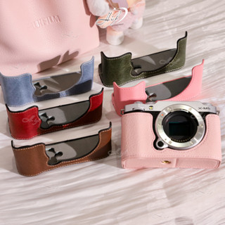 Bao da ốp bảo vệ máy ảnh Canon Sony Fuji XM5 XT5 XT30 XS20 XS10 R50 Híf Accessories