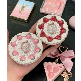   CÓ SẴN-HOẢ TỐC  Phấn phủ nén Flower Knows Strawberry Cuipd 
