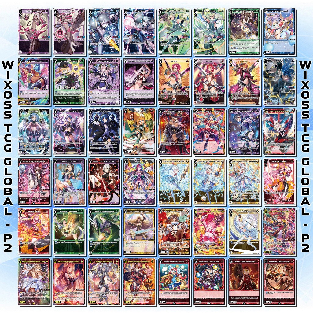 [Độc Quyền Phản Quang 7 Màu] Thẻ bài Wixoss TCG Global - P.2
