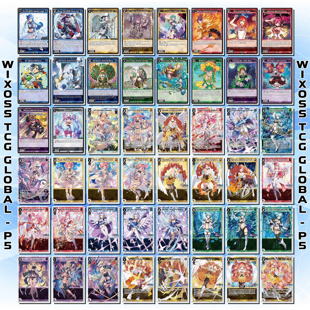 [Độc Quyền Phản Quang 7 Màu] Thẻ bài Wixoss TCG Global - P.5