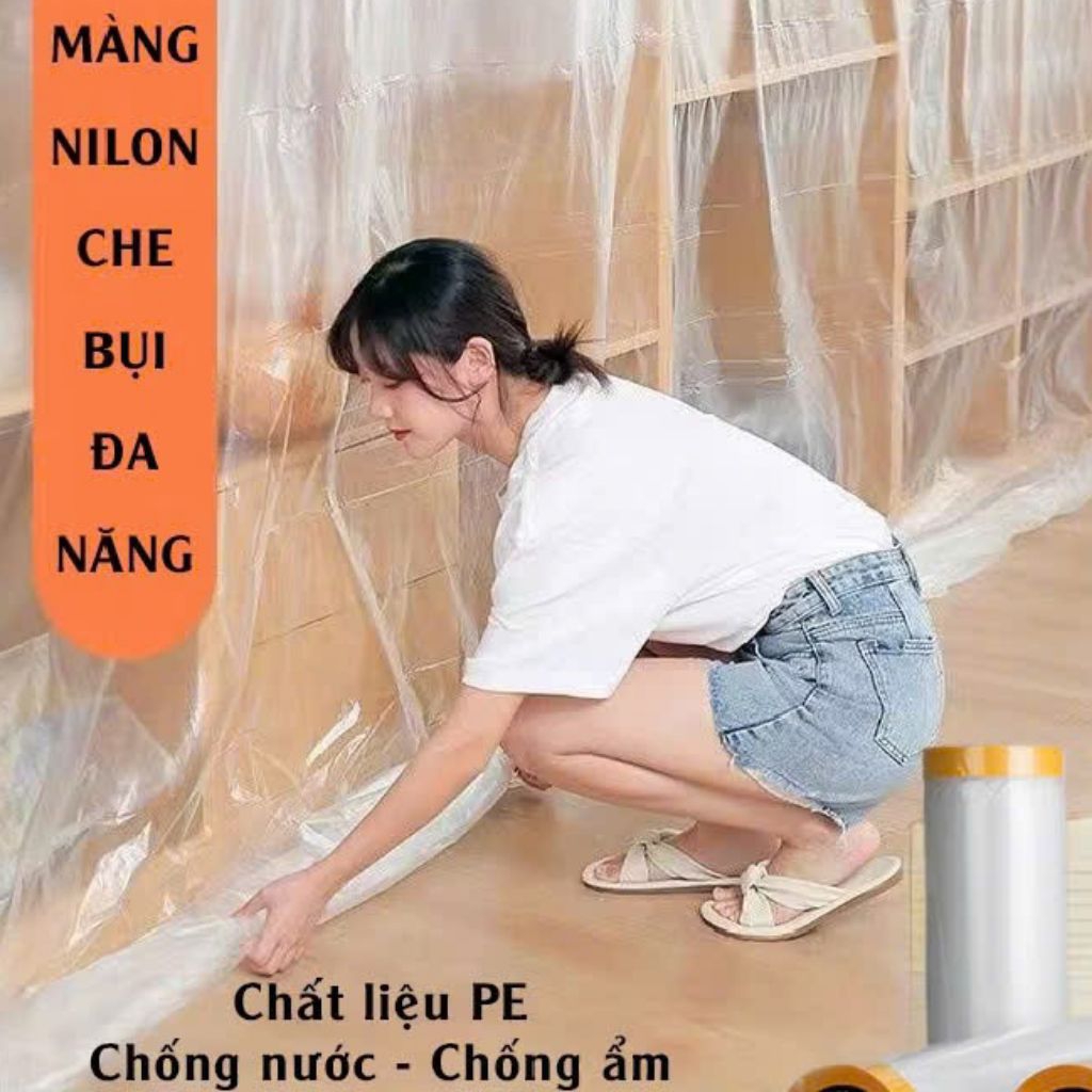 MÀNG NILON CHE BỤI CHE SƠN