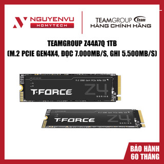 [FULL VAT] Ổ cứng SSD TeamGroup Z44A7Q 1TB M.2 PCIe Gen4x4, Đọc 7.000MB/s, Ghi 5.500MB/s - Hàng chính hãng