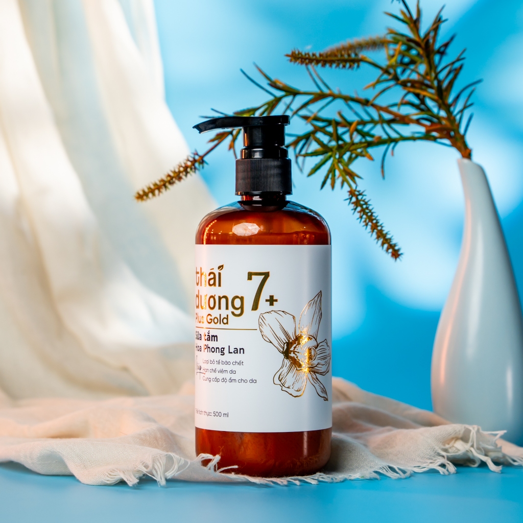 Sữa tắm Thái Dương 7 Plus - Hoa Phong Lan 250ml, 500ml - Sao Thái Dương | BigBuy360 - bigbuy360.vn
