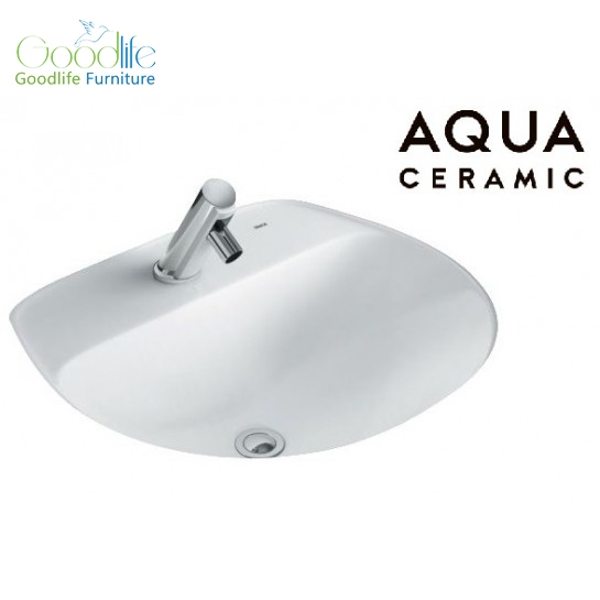 Chậu Rửa Lavabo Inax AL-2094V Âm Bàn Aqua Ceramic
